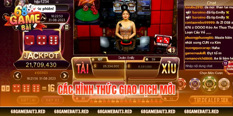 Các hình thức giao dịch mới nhất